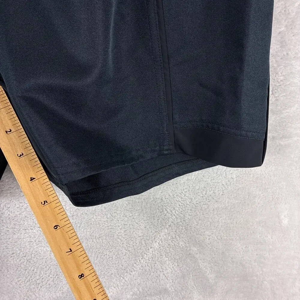 Canterbury Rugby Shorts Mens XL Black Pull On Performance Preppy Workout Gym